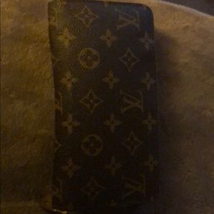 LV M41894 ZIPPY WALLET ROSE BALLERINE